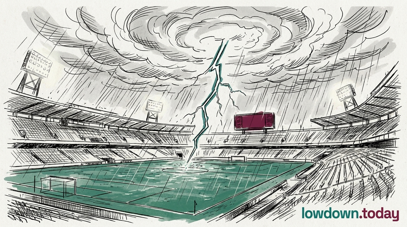 4 Days to Go: Lightning halts Saudi warm-up for two hours