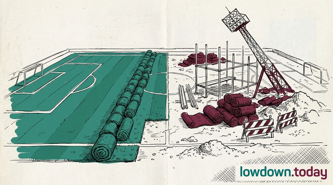 8 Days to Go: USA settle, the machinery does not