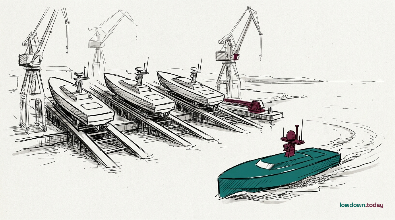 US Navy orders 30 robot boats from 3 yards
