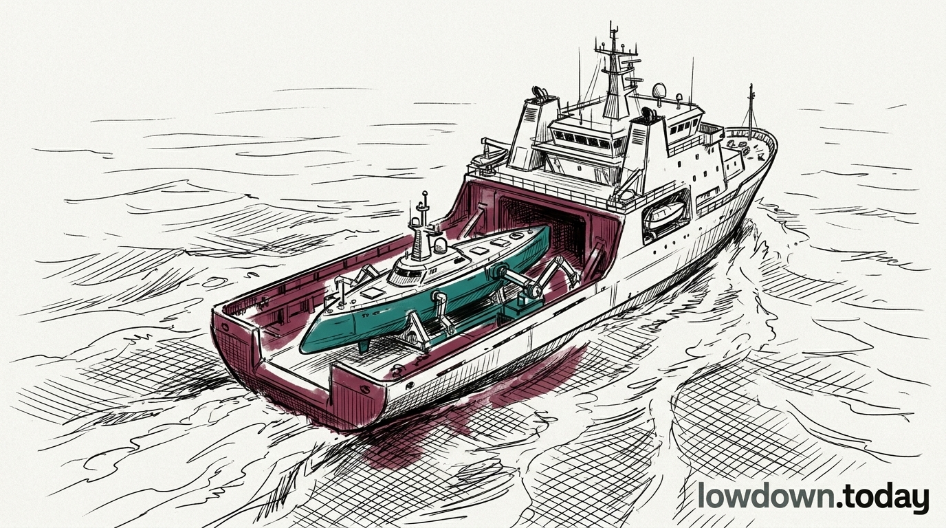 UK's robot navy sails for Hormuz