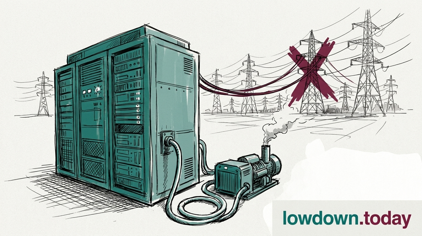 Data centres build their own power plants
