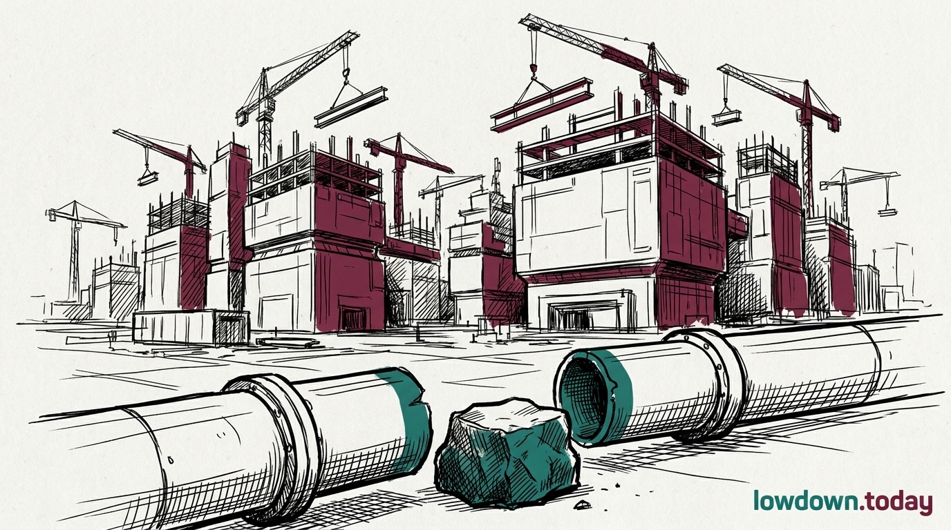 Pipeline vetoed, campus keeps building
