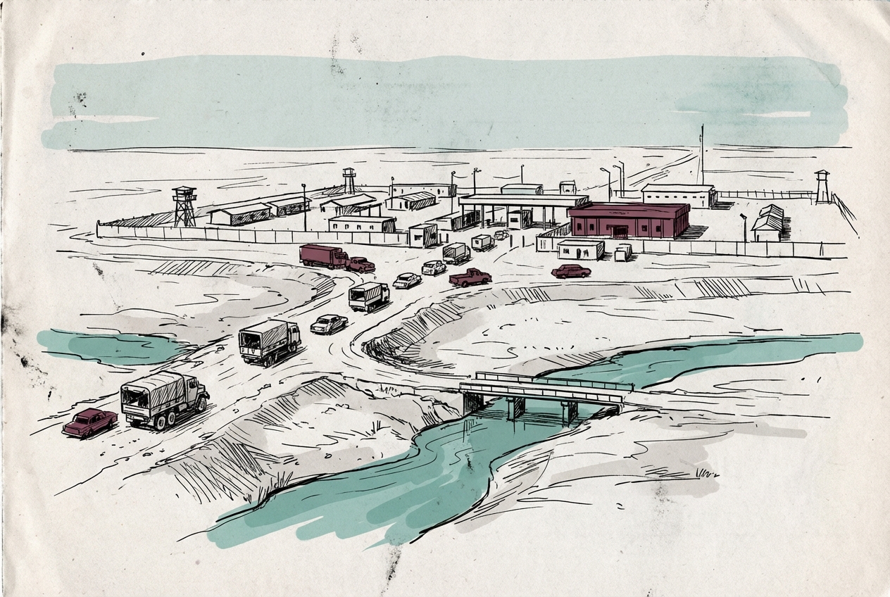 al-Shalamcheh border crossing