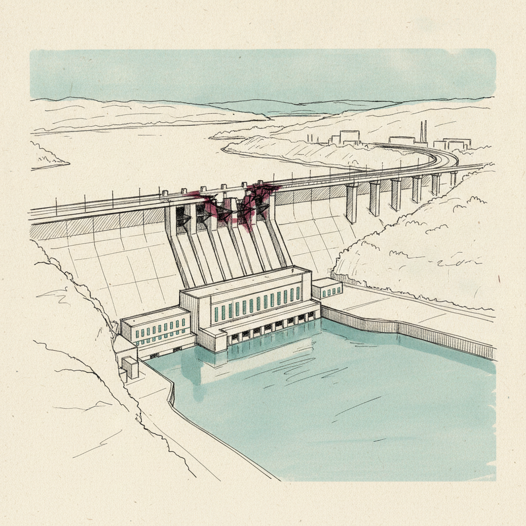 Dnipro Hydroelectric Dam