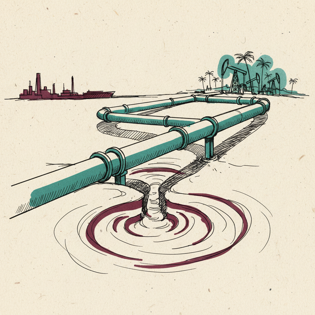 East-West pipeline