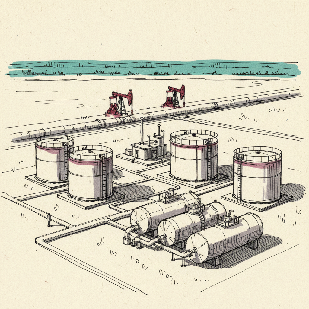 Kaleykino oil pumping station