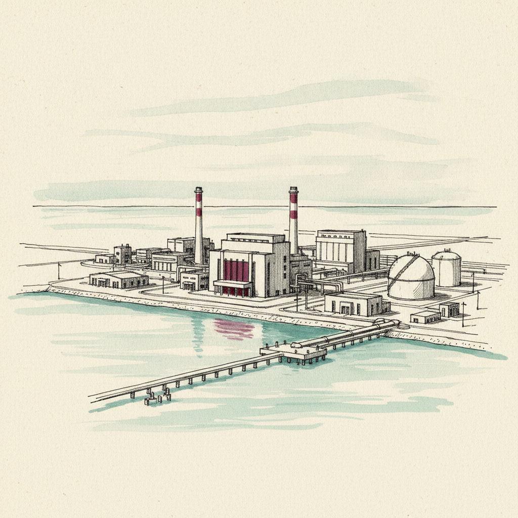 Shuaiba power and desalination complex