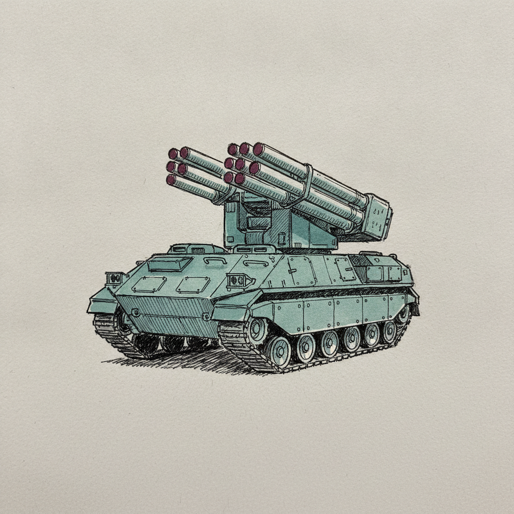 Type-75 MLRS