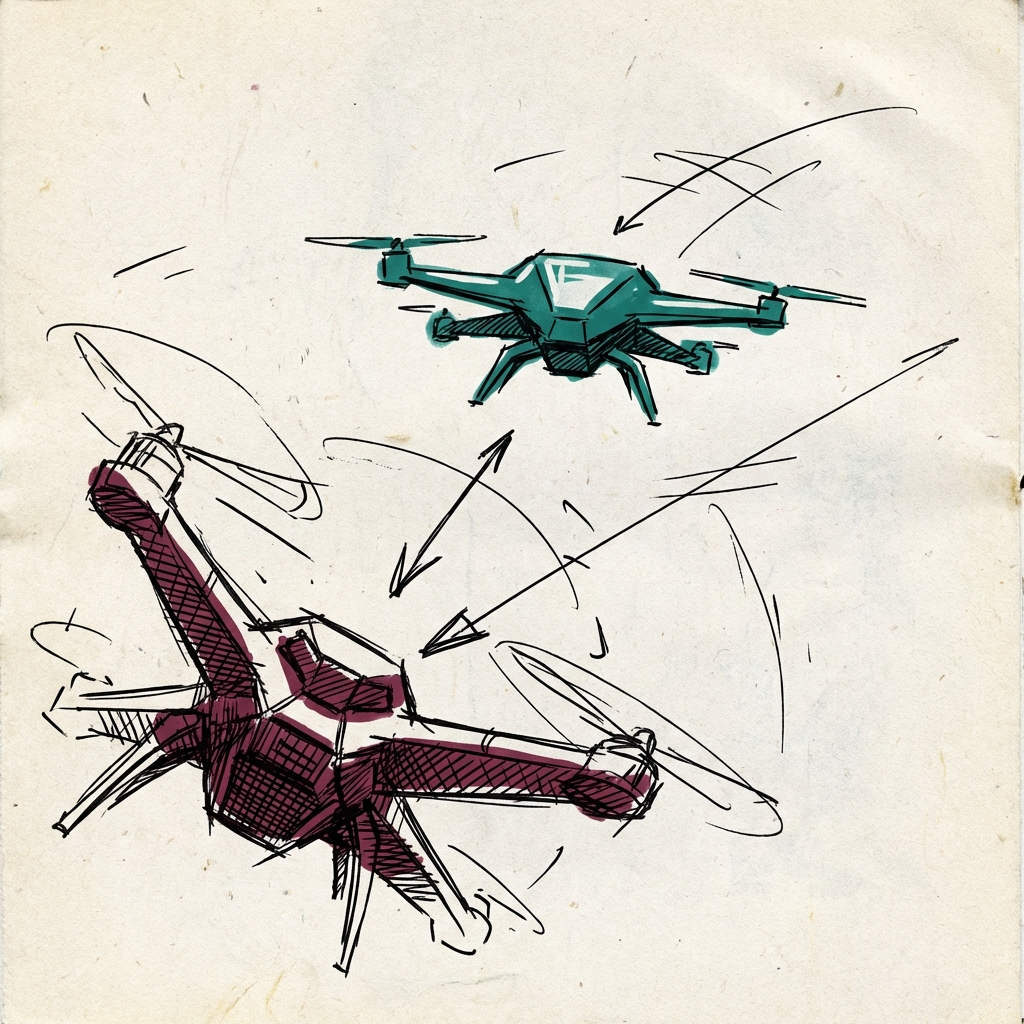 Ukrainian interceptor drone
