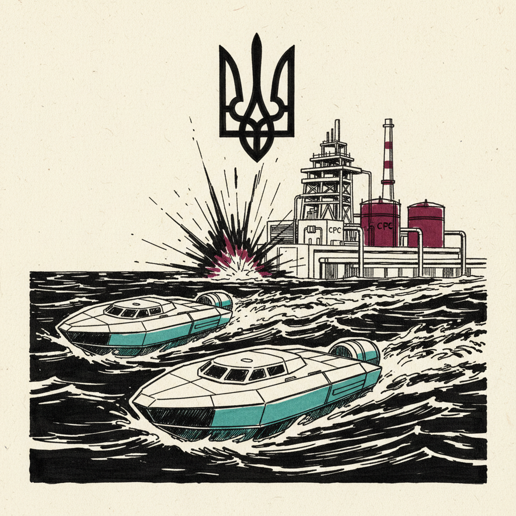 Ukrainian naval drones