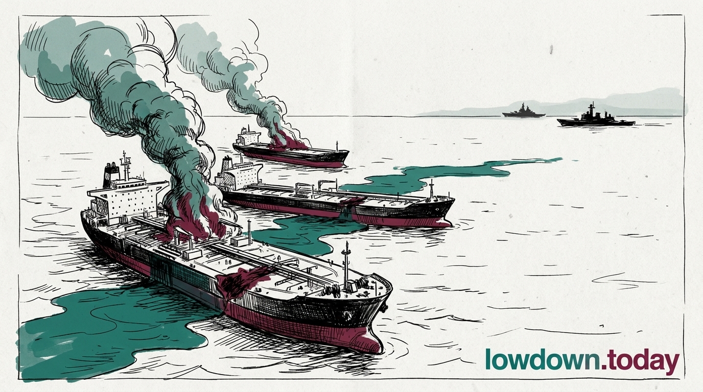 Day 192: Three tankers for two warships
