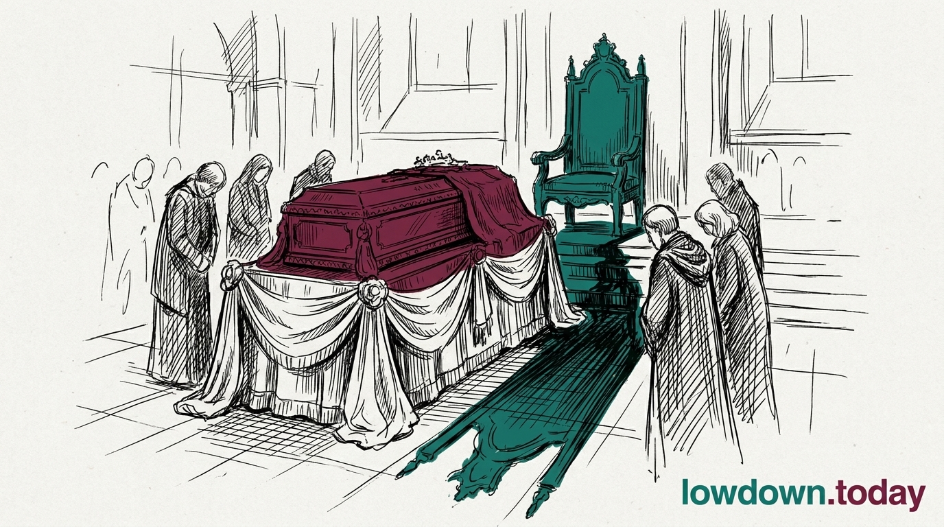 Day 127: Iran's heir skips the funeral built for him