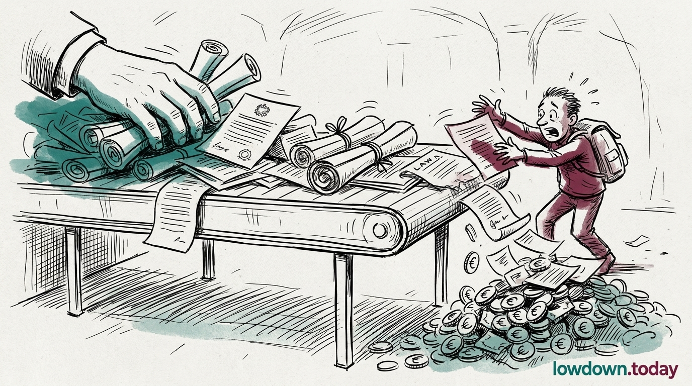 Platforms, protests and the policy churn