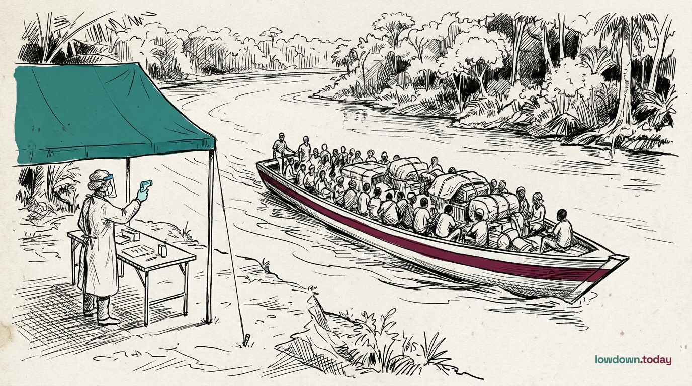 River boat carries Ebola 1,000 km downriver